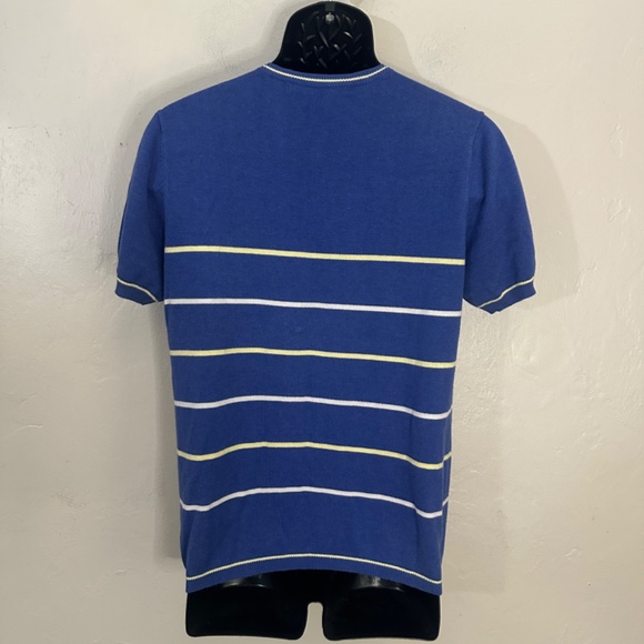 Parke & Ronen Short Sleeve Sweater Shirt Large Gently worn 60% cotton - Picture 3 of 4